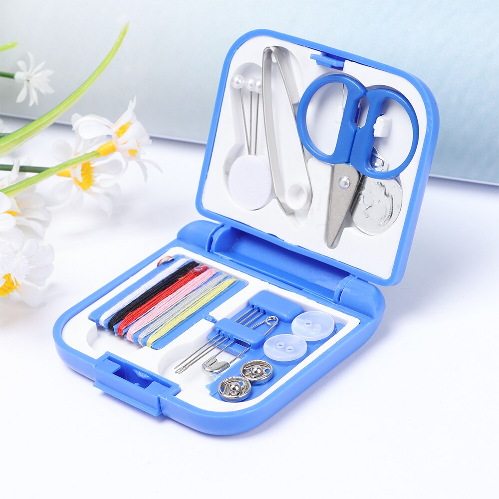 Mini Sewing Kit Storage Bags Organizer Needle Threads Box Thimble Buttons Home Living Portable Travel DIY Tool