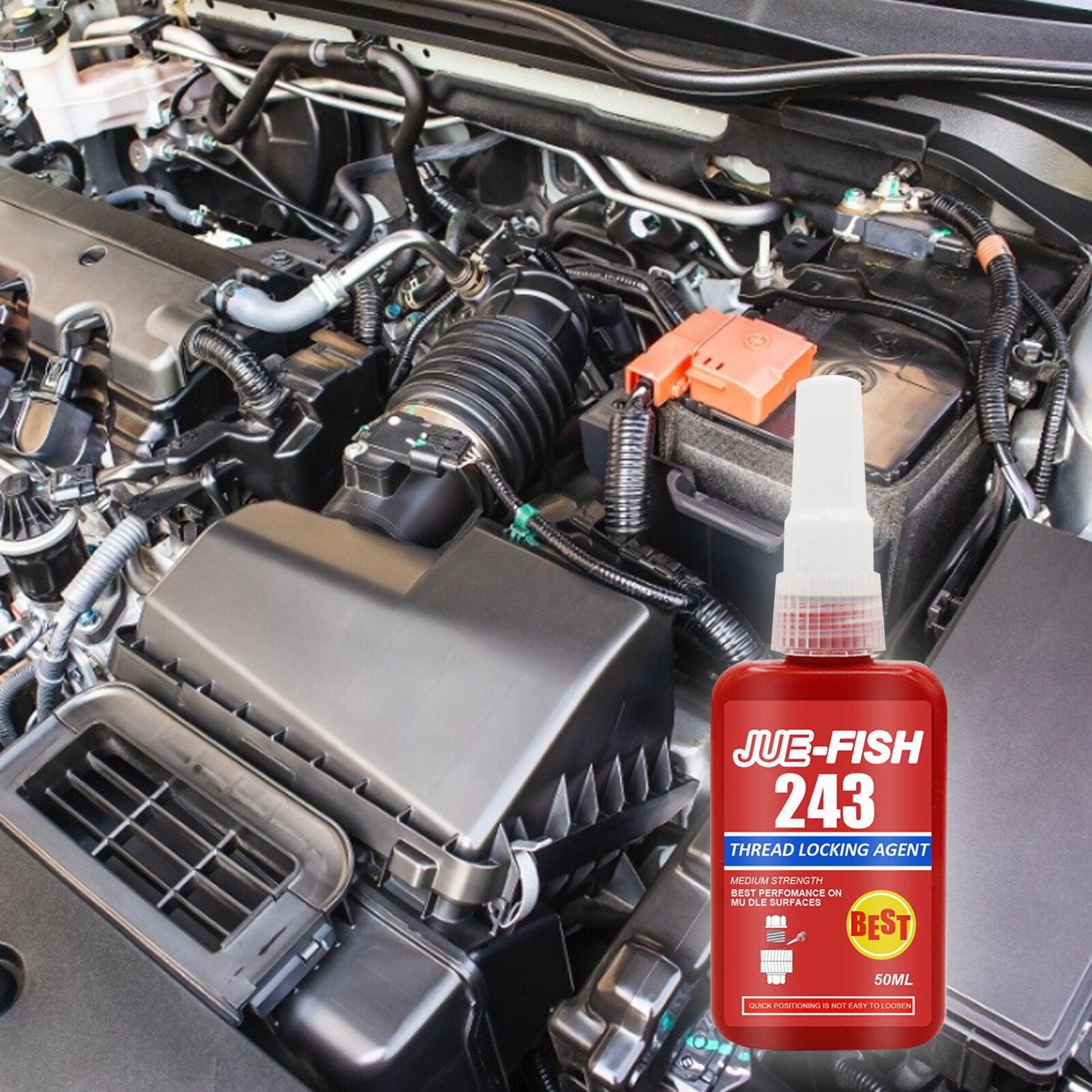 243 Thread-locking Fluid Accessory For Locking Threaded Fasteners Thread Glue Thread Anaerobic Locking Agent Adhesive Oil Resist