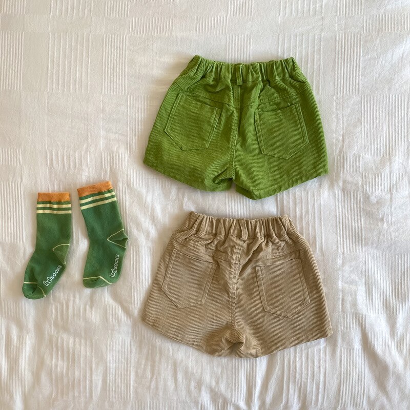 1-7 anni pantaloncini per bambini pantaloncini per bambini pantaloni corti pantaloncini da spiaggia per ragazzi in cotone estivo pantaloncini Casual per ragazze solide nuovi vestiti per bambini