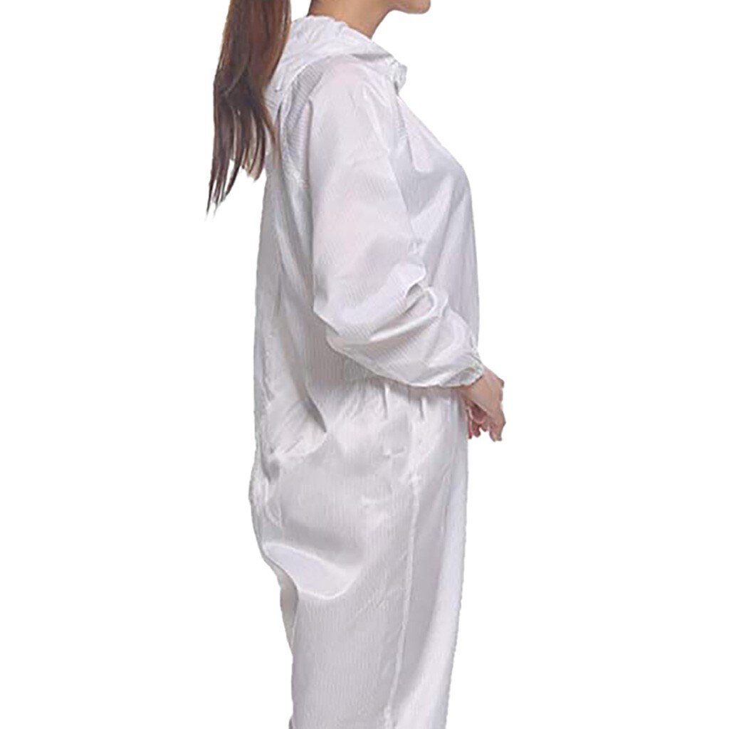 Disposable Protection Gown Dust Spray Suit Siamese Non-woven Dust-proof Anti Splash Clothing Safely Clothes In Stock#E30