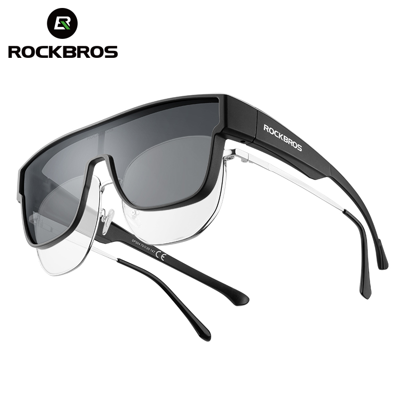 ROCKBROS Polarized Glasses UV400 Protection Wear Sunglasses Portable Men Women for Driving Fishing Hiking Cycling Eyewear