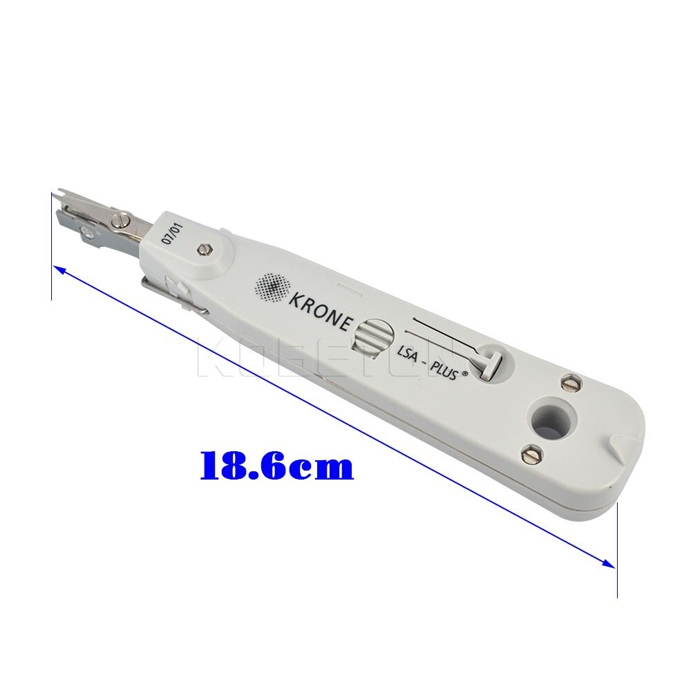 kebidumei Punch Down Tool KRONE LSA-Plus Punch Down Tool with Sensor Network Lan Punch Tool RJ11 RJ45 Cat5