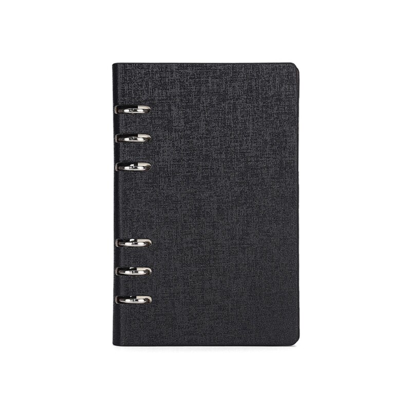 A5/A6 PU Notebook Notepad Loose-leaf Diary Business Journal Planner Organizer K92C