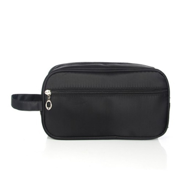 Männer Reise Kosmetik Tasche Wasserdichte Große Kapazität Multi-Funktionale Organizer Waschen Kosmetische Lagerung Taschen Schlecht Tasche: Schwarz