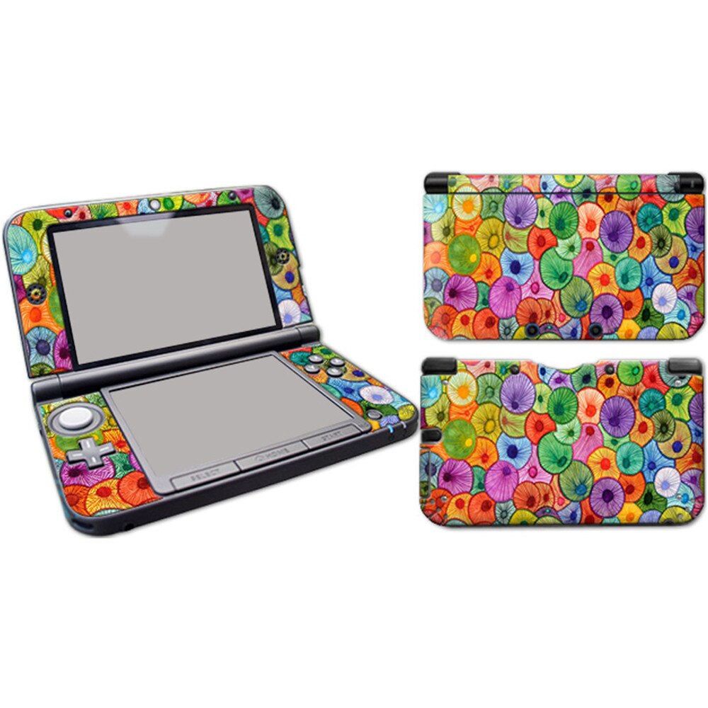 Adesivo de pele de vinil para nintendo 3ds xl ll