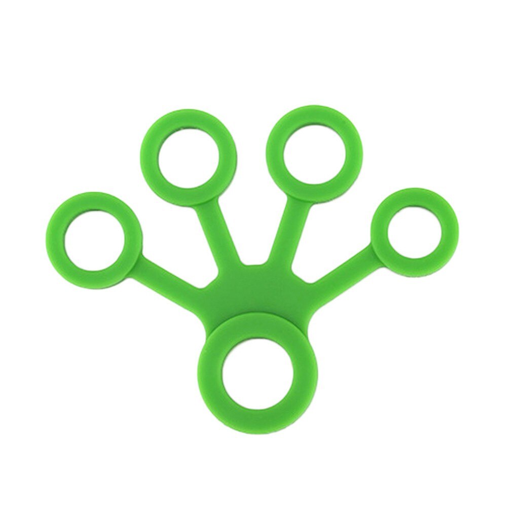 Silikonowy palec chwytak trenażer siłowy odporność zespół ściskacz nadgarstek nosze urządzenie robić treningu palców ćwiczenia golf gitara dla dzieci