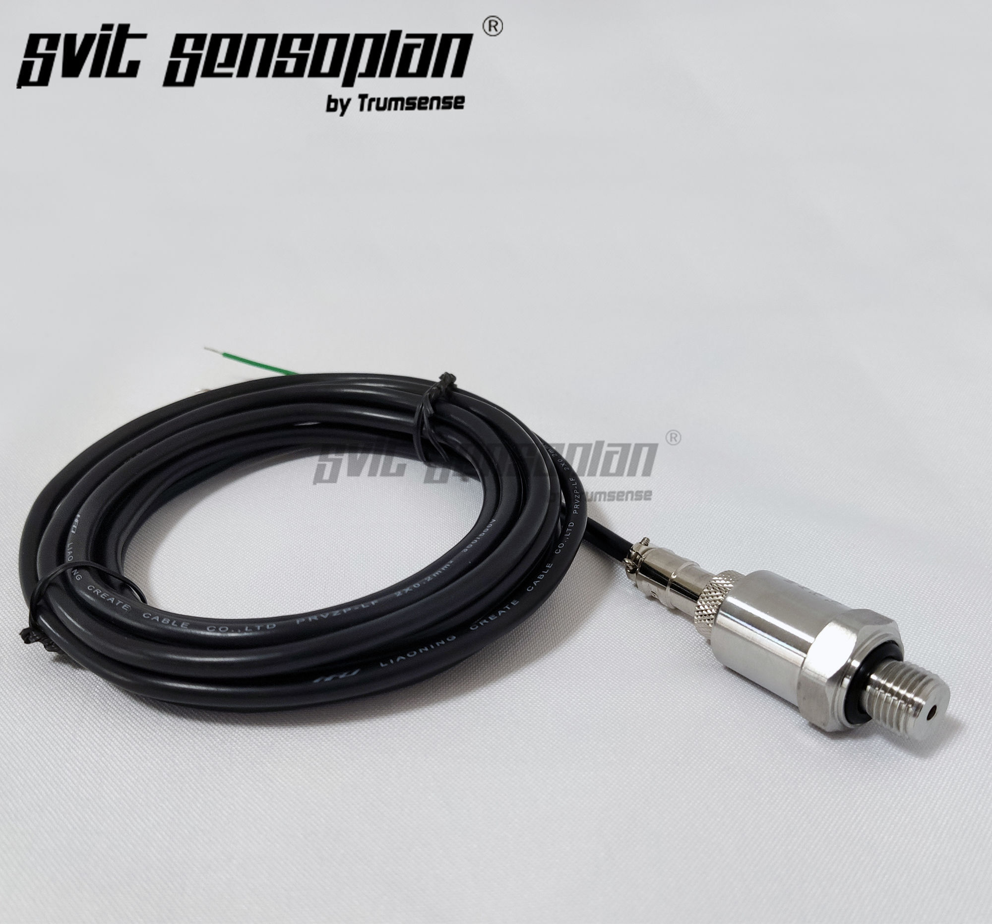 Pressure Transmitter For Air Compressor 16 Bar Range 4 to 20mA Output 24V DC Power Supply and G1/4 Connection Port