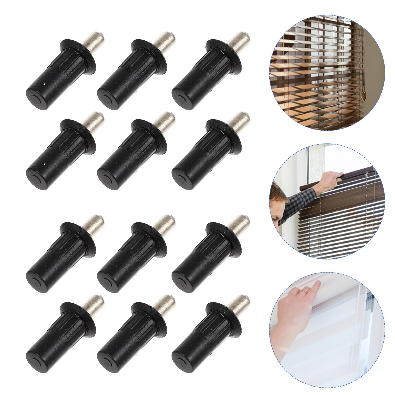 30pcs Shutter Repair Pin Repair Plantation Shutters Bolt Iron Shutter Repair Pin: Default Title