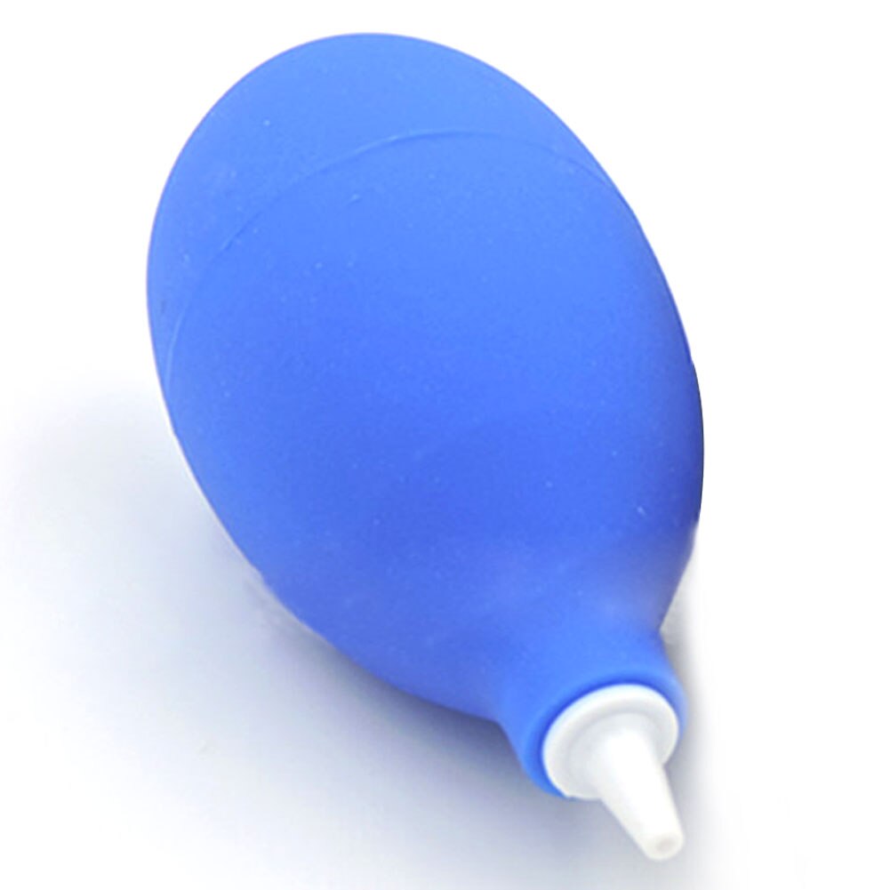 Home Rubber Durable Office Portable Cleaning Tool Universal Camera Lens Blowing Ball Computer Mobile Phone Dust Remover: Blue