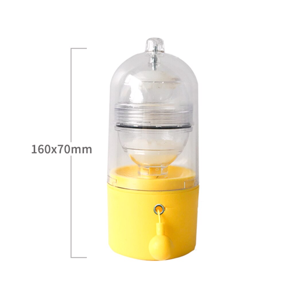 Egg Scrambler Shaker Whisk Hand Powered Golden Egg Maker Mixer Cooking Utensil Egg Scrambler Convenient Golden Egg Maker for Kid