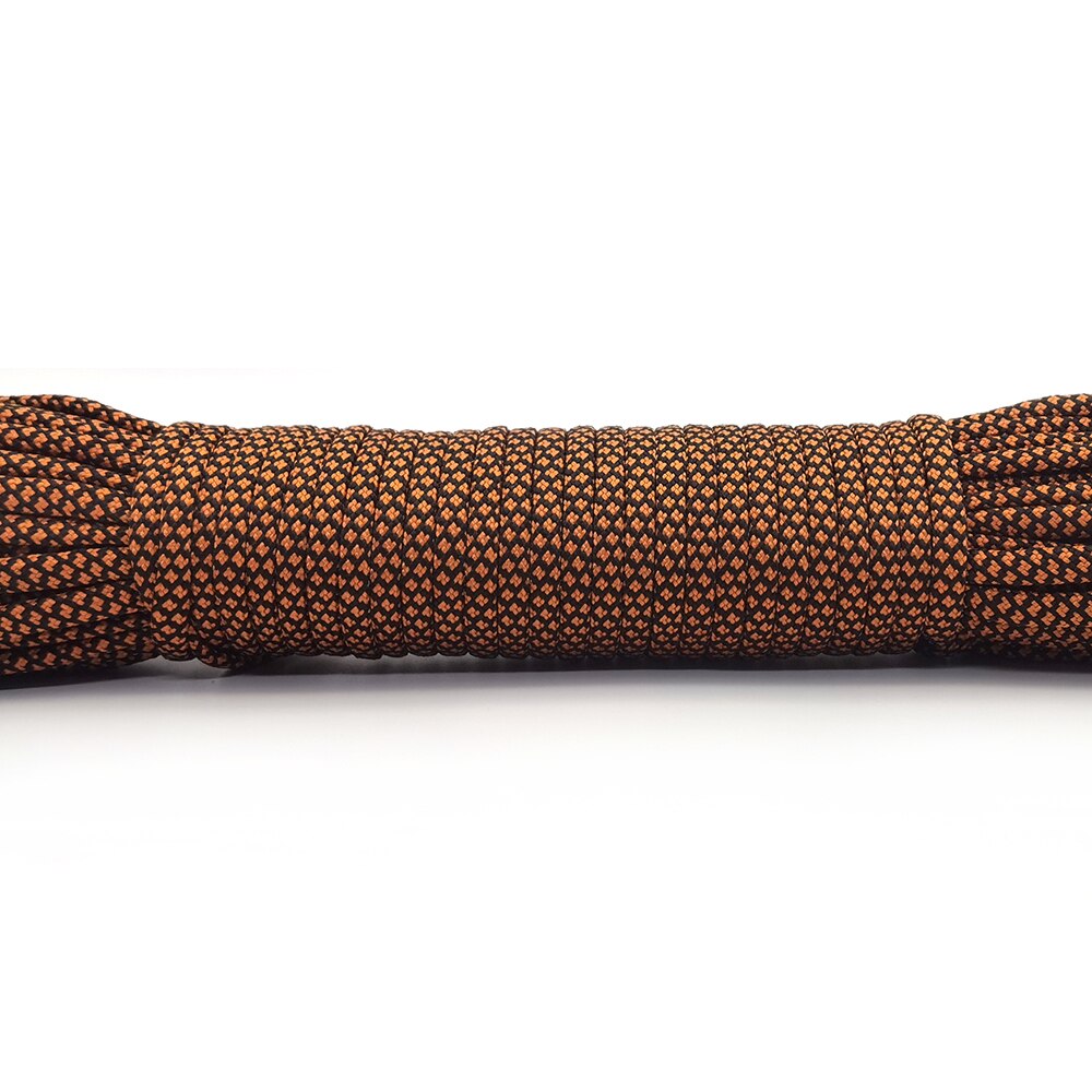 Paracord 550 linka spadochronowa Paracord lina Mil Spec typ III 7Strand 100FT 31 metrów wspinaczka Camping sprzęt do survivalu: 421 / 20 meters
