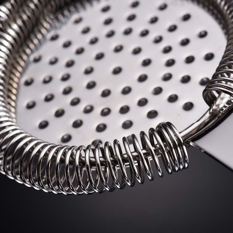 Hawthorn Cocktail Strainer Stainless Steel Bar Strainer Bar Tools Bartender Bar Wire Mixed Drink Ice Strainer