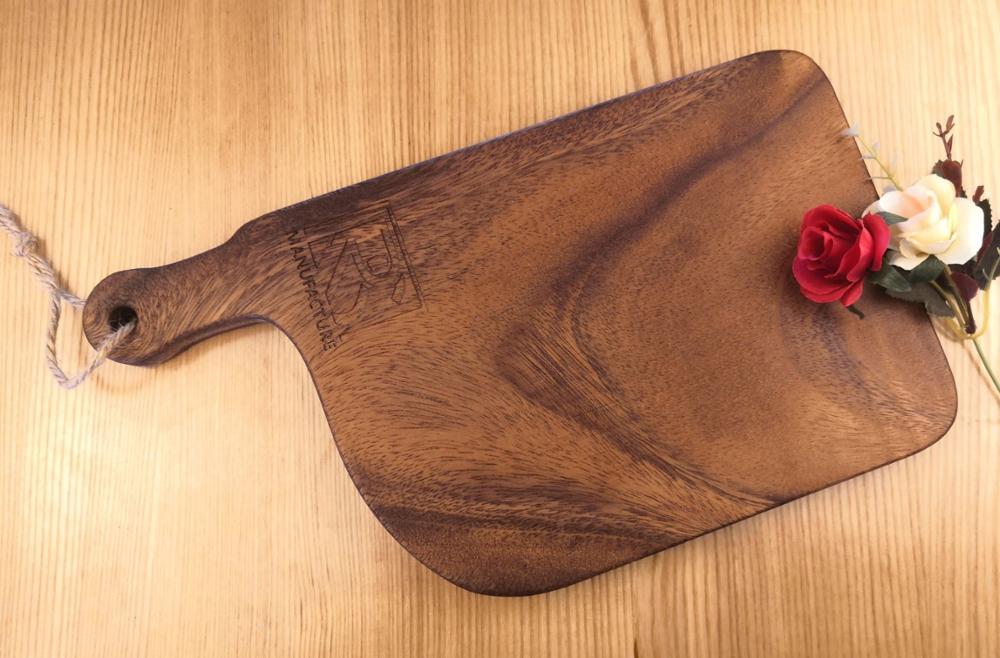 Black Walnut Wood Chopping Board Solid Kitchen Cutting Board: B