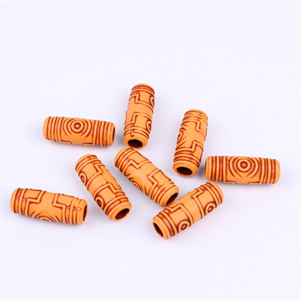 50PCS Hair Jewelry Braids Mixed Colors Plastic Cuffs Clip Beads Dreadlocks Tubes Pendants Hair Rings Extension Styling Accessori