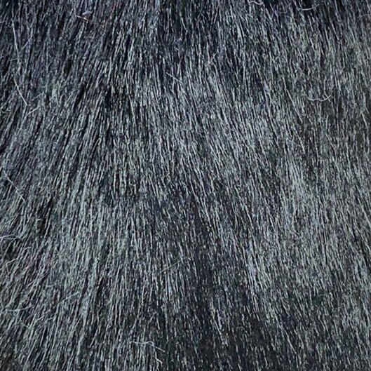 160Cm Breedte Faux Amerikaanse Nerts Bont Stof Voor Patchwork Naaien Materiaal Kledingstuk Diy Home Decoratie: 25 Black