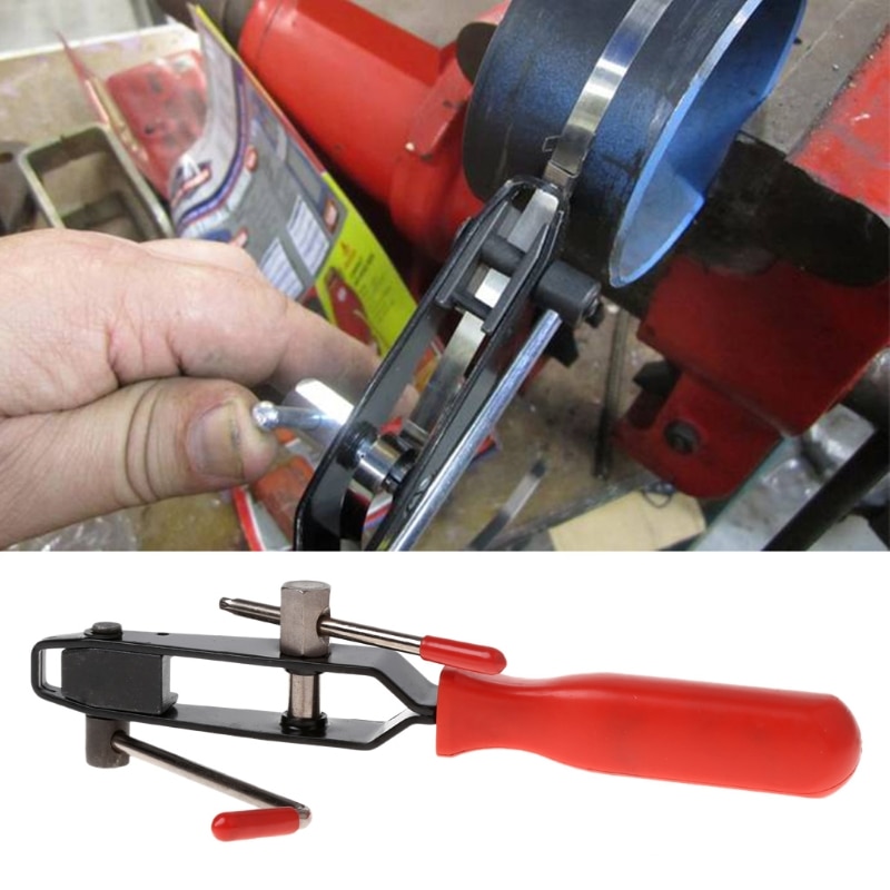 Hand Tool Automotive Car CV Joint Boot Clamp Banding Crimper Tool With Cutter Pliers