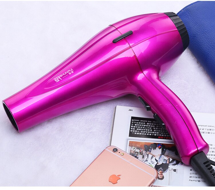 Low Noise Elektrische Kapper Professionele Föhn High Power Styling Tool En Koude Wind Draagbare Reizen Haardrogers 42D