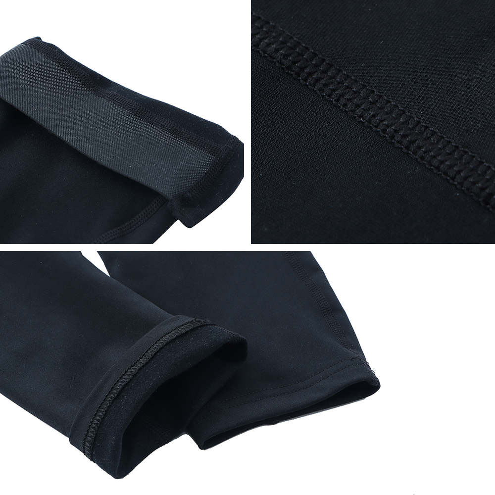 Radfahren Beinlinge Ärmeln Thermo Fleece UV Schützen MTB Outdoor Sport Fußball Laufen Männer Frauen Radfahren Beinlinge