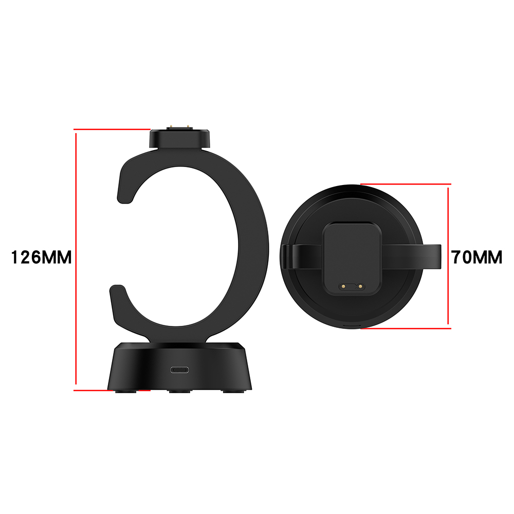 Smartwatch Stand Charging Cable for Xplora X6 Play / X6 Pro Watch Charger Dock Magnetic Connector with Stable Charging Base