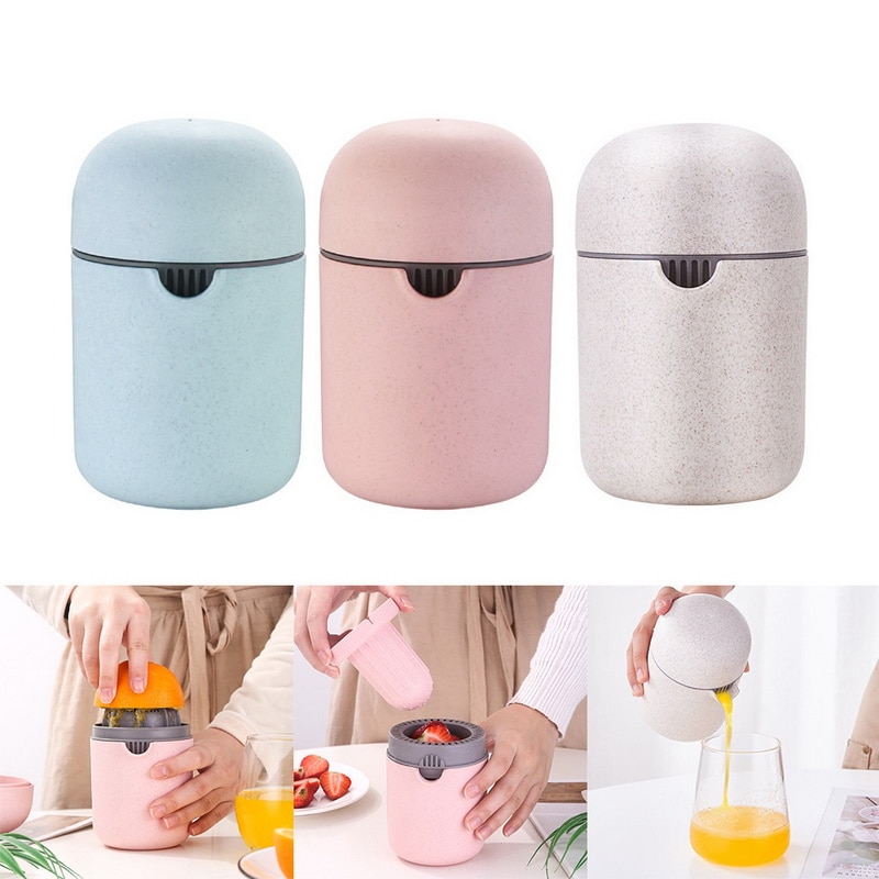 Mini hånd juicer sitrus appelsin presse glid rotasjon trykk antiskli reamer for sitron lime grapefrukt liten husholdningspresser
