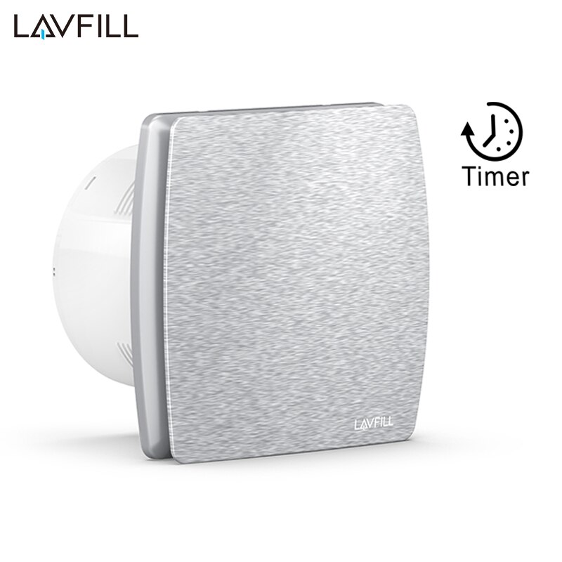 4 &quot; 100MM Wall Ceiling Extractor Bathroom Shower Exhaust Fan with Timer Switch 220V: LFWW-09QT-4S