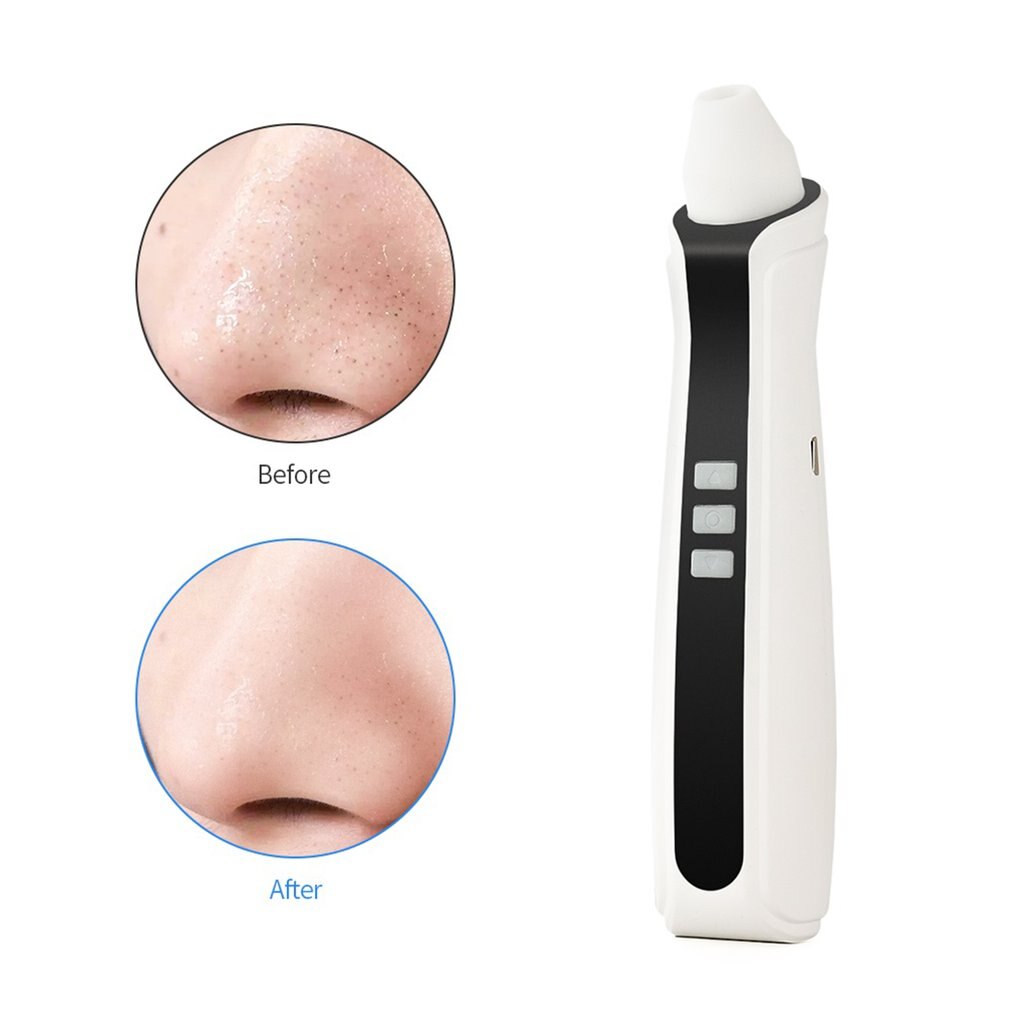 Nettoyeur de points noirs visuel Rechargeable USB Pores du visage aspirateur de tête noire 500X caméra de Microscope WIFI