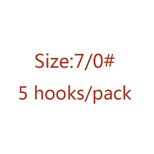 1 paquet 1 #-12/0 # Mustad pêche en haute mer 10827NP # 4X crochets forts appâts vivants crochet barbelé en acier à haute teneur en carbone crochet pour esturgeon/thon: size7-0