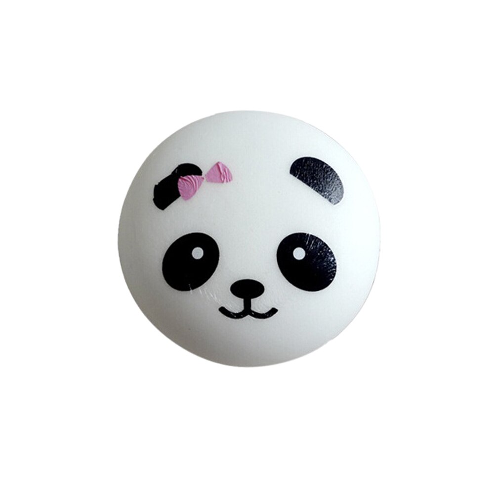 Panda spongieux lente augmentation 7cm Jumbo breloques Kawaii petits pains enfants jouets pendentif squis parfumé porte-clés
