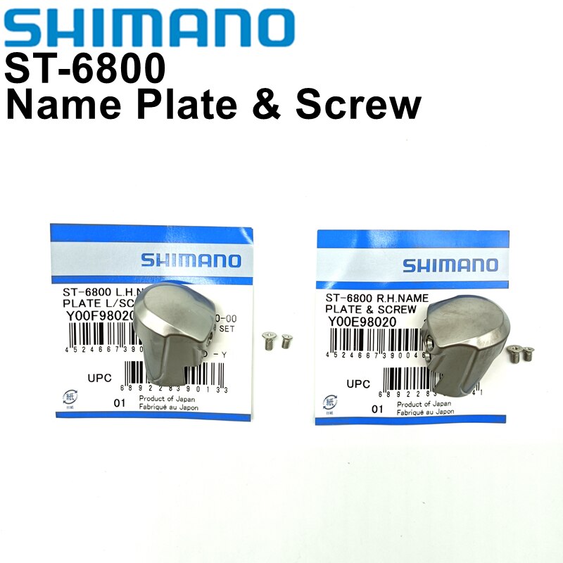 Shimano Ultegra – plaque nominative, levier de changement de vitesse, vis droite gauche ST ST-6800, 6800