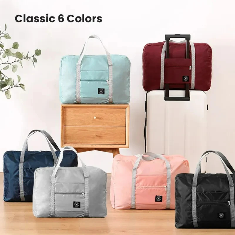 Faltbare Reisetasche für Flug gesellschaften Handgepäck tasche für Frauen und Mädchen Leichte Sport-Wochenend reise mit großer Kapazität