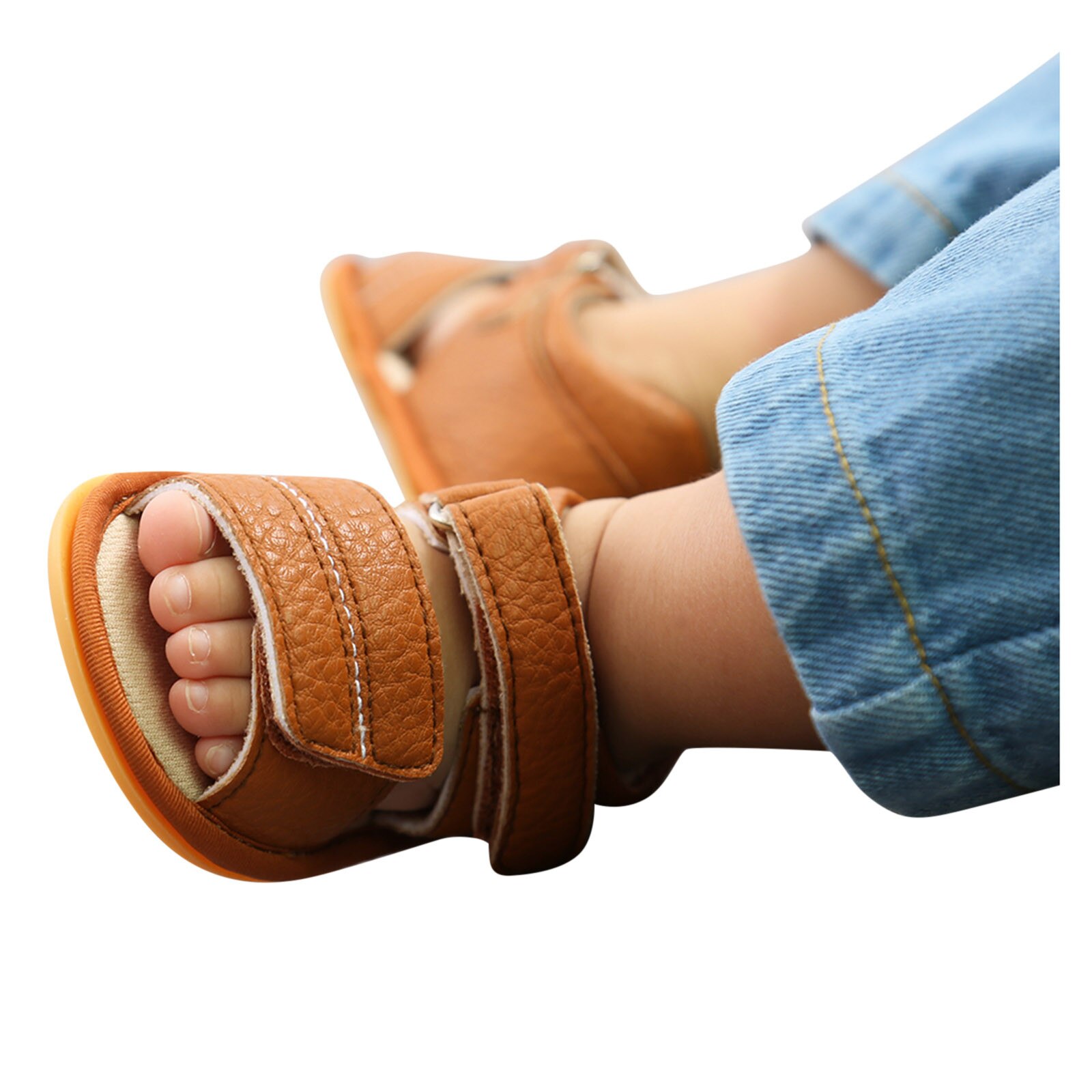 Casual Kinderen Leren Schoenen Baby Jongens Meisjes Kleding Sandalen Zachte Non-Slip Rubberen Zool Prewalker Platte Wandelschoenen