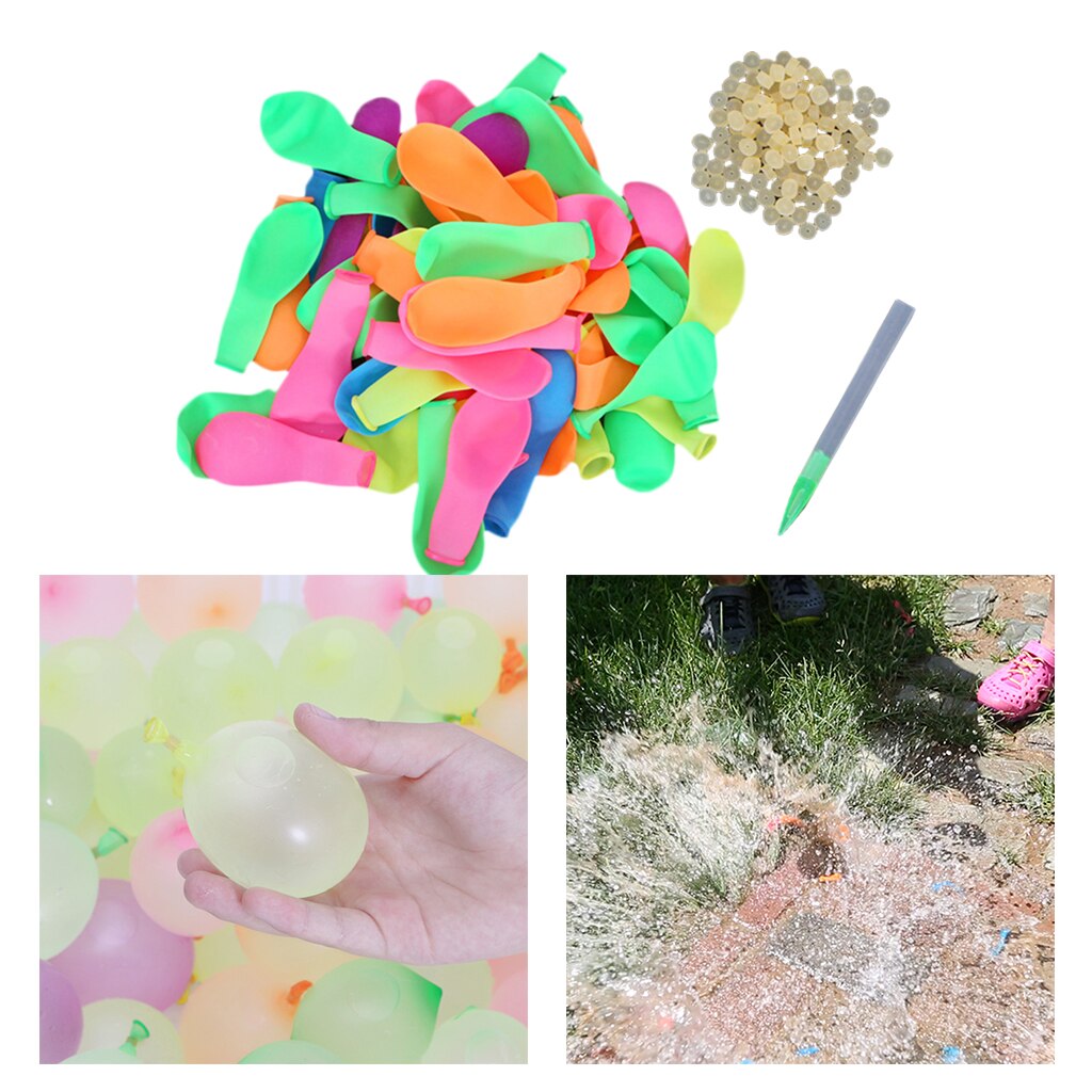 1 impostato di Acqua Palloncini kit di Ricarica comprende 120pz Palloncini-facile Veloce Riempimento per spruzzata Divertimento per Bambini e Adulti