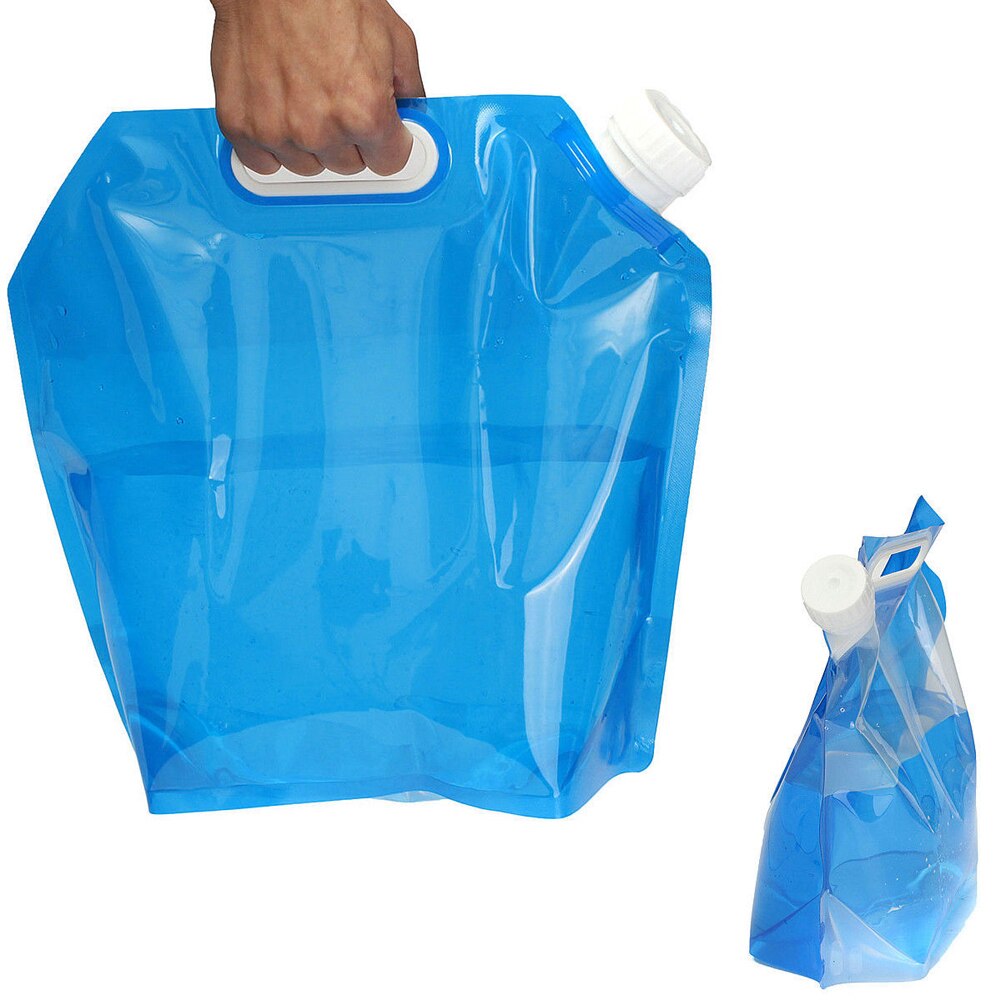 5L Outdoor Water Zakken Vouwen Drinken Kamp Koken Picknick Bbq Water Container Bag Opslag Emmer Lifting Bag Voor Survival