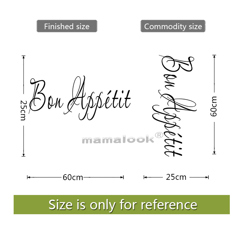 Genieten Van Uw Kok Tijd Keuken Regels Bon Appetit Quotes Muurstickers Voor Thuis Decoratie Waterdicht Muurschilderingen Diy Vinyl Decals: 07