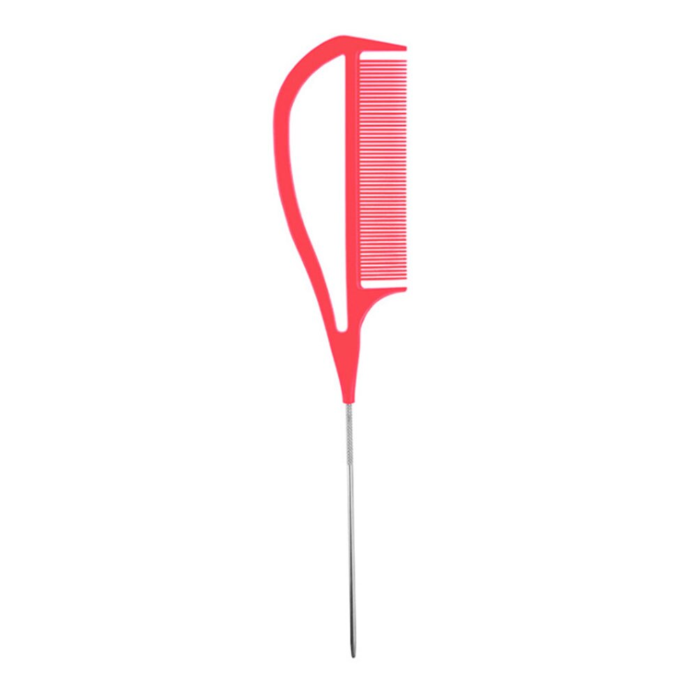 Highlighting Hair Comb ABS Weaving Highlighting Foiling Hair Comb For Salon Dyeing Tail Combs Brush Separate Parting For Hair: 4