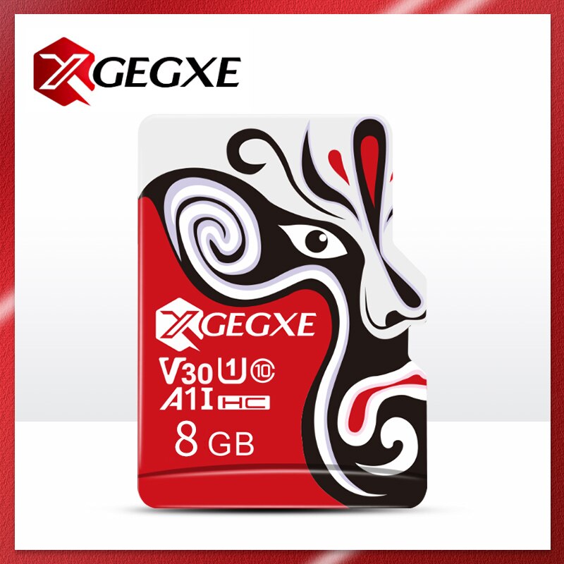 Original XGEGXE Micro SD Karte 16GB 32GB 64GB 128GB A1 Speicher Card100MB/s TF Karte-Stick für Smartphone: 8GB