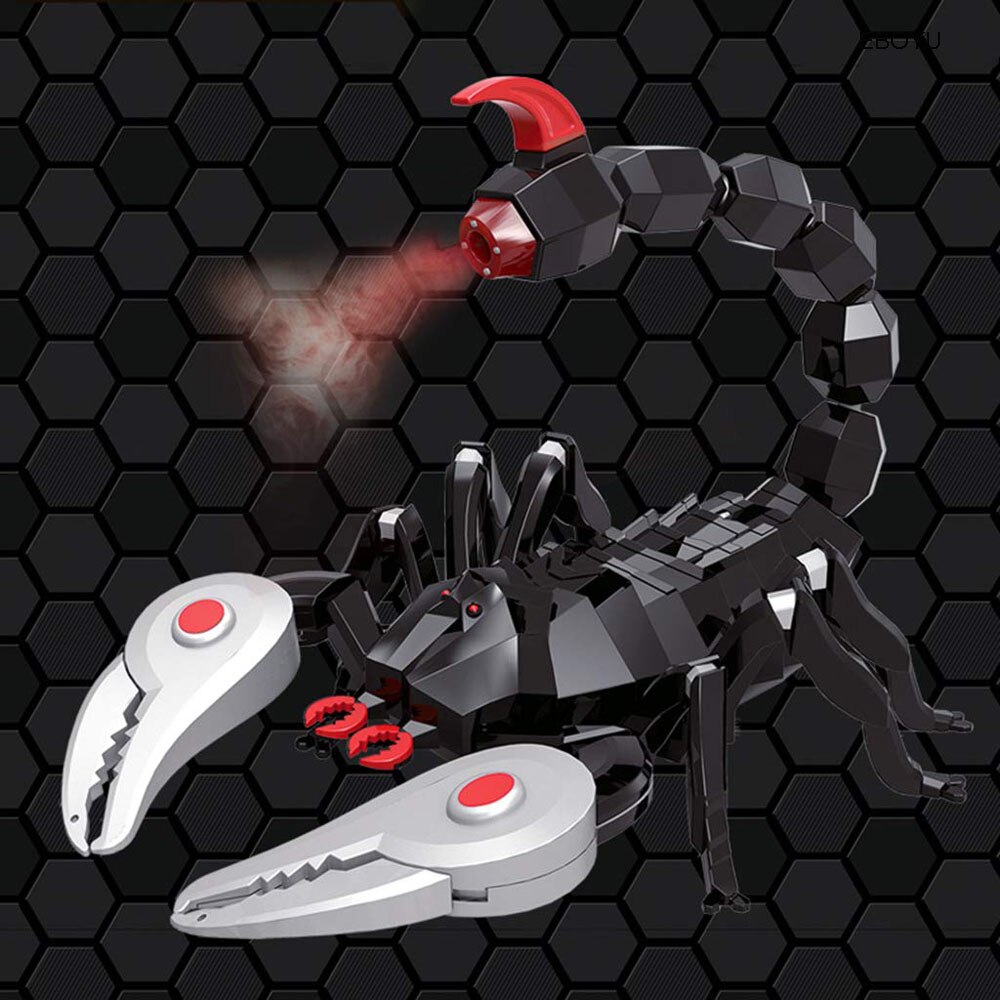 RC Animal Scorpion FK503 Remote Control Realistic Infrared Dark with Sounds Flashing Eyes Toys