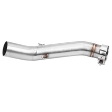 Motorcycle Exhaust Pipe can connect with 51mm muffler pipe won't rust Especially for Benelli BN302 TNT 300 #1