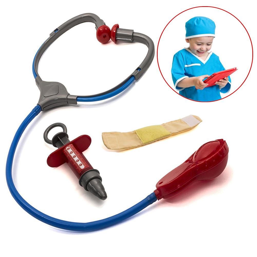 Blå læge klæde sig ud lege legetøj legetøj børn rollespil kostume sæt og tilbehør