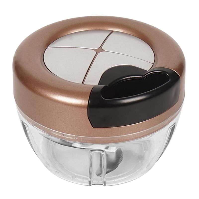 Picadora manual de frutas y verduras, cortadora de verduras manual, ralladora de carne, molinillo de cebolla y nueces, picadora, trituradora, herramientas de cocina