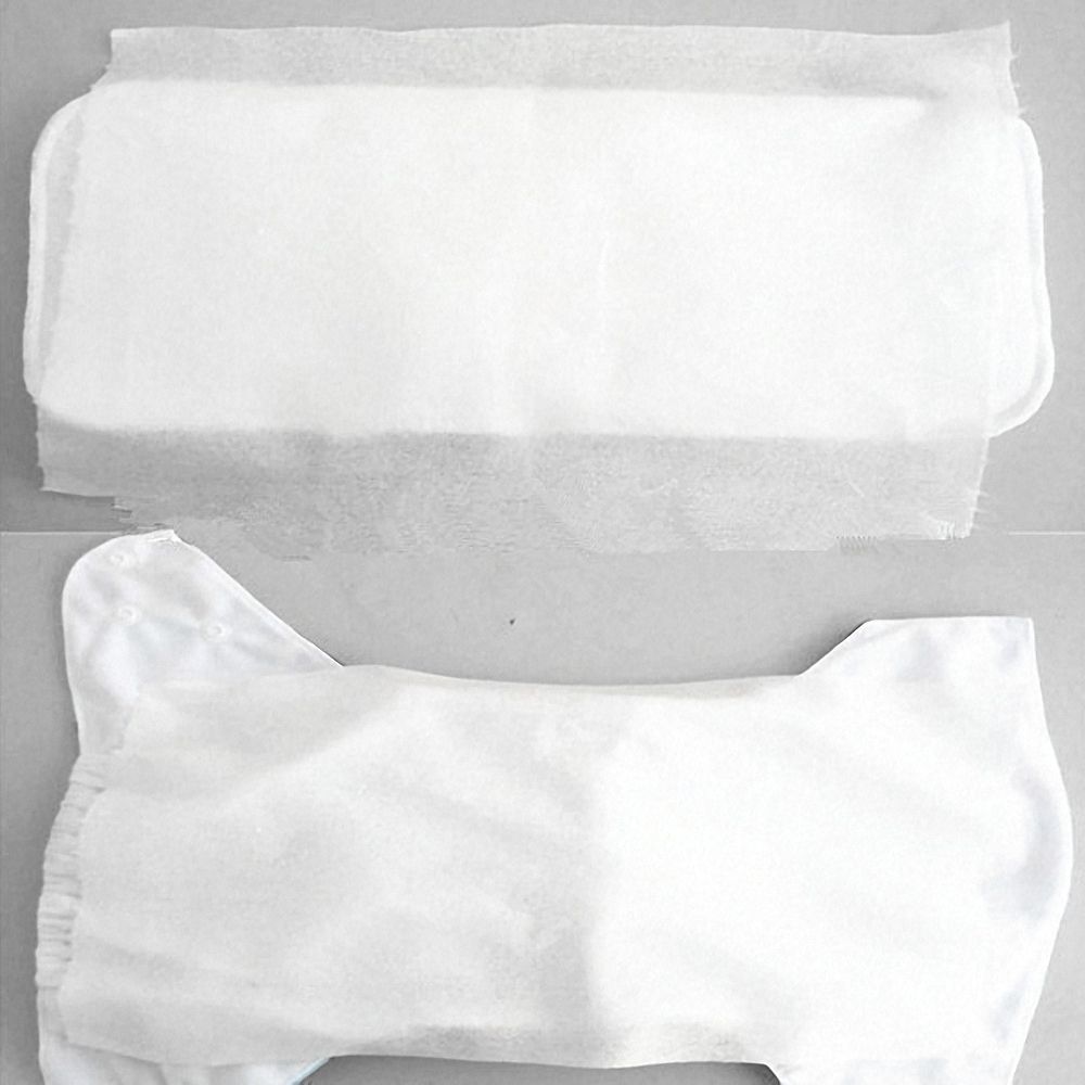 100 Sheets/pack Baby Flushable Biodegradable Disposable Cloth Nappy Diaper Insert Bamboo Liners Single Use Eco-friendly Cloth
