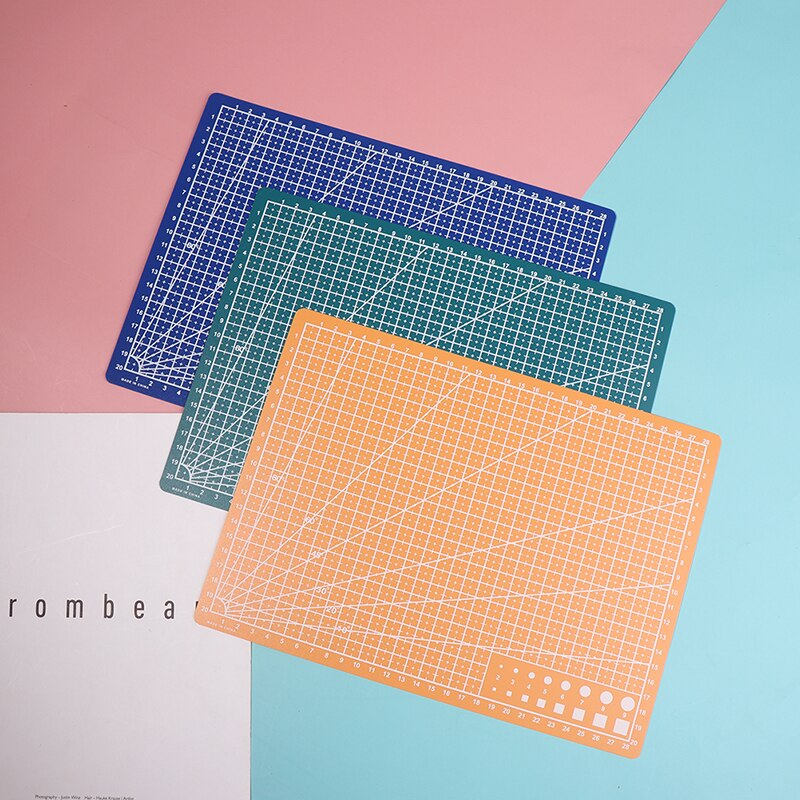 A4 Cutting Mat Self Healing Pad Printed Grid Lines Board Craft Model Tool