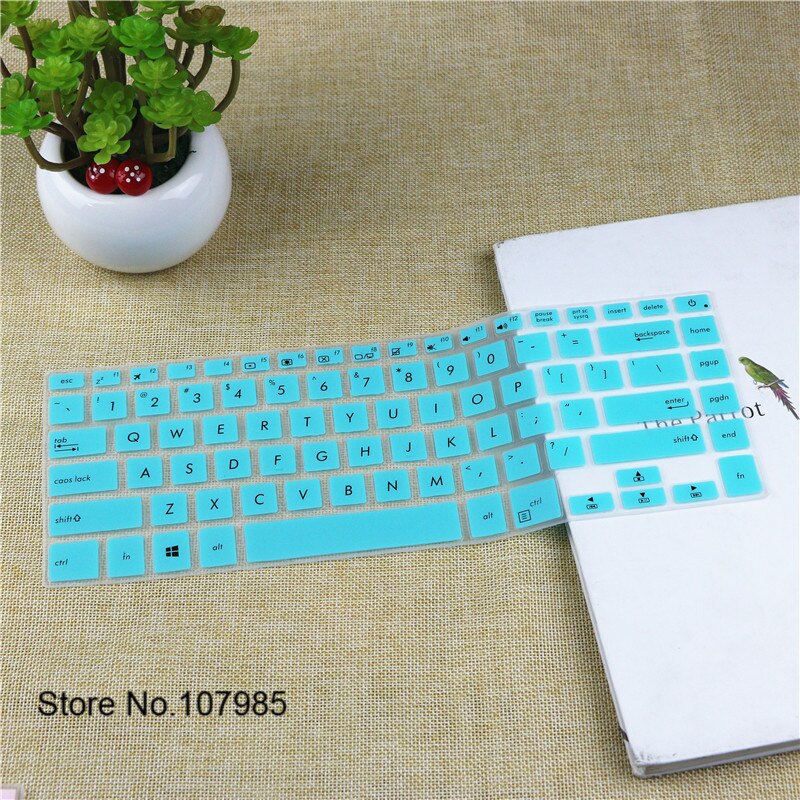 15.6 inch Colorful Silicone Keyboard protector skin Cover guard For ASUS VivoBook F510UA F510U / for ASUS VivoBook S510 15&quot;