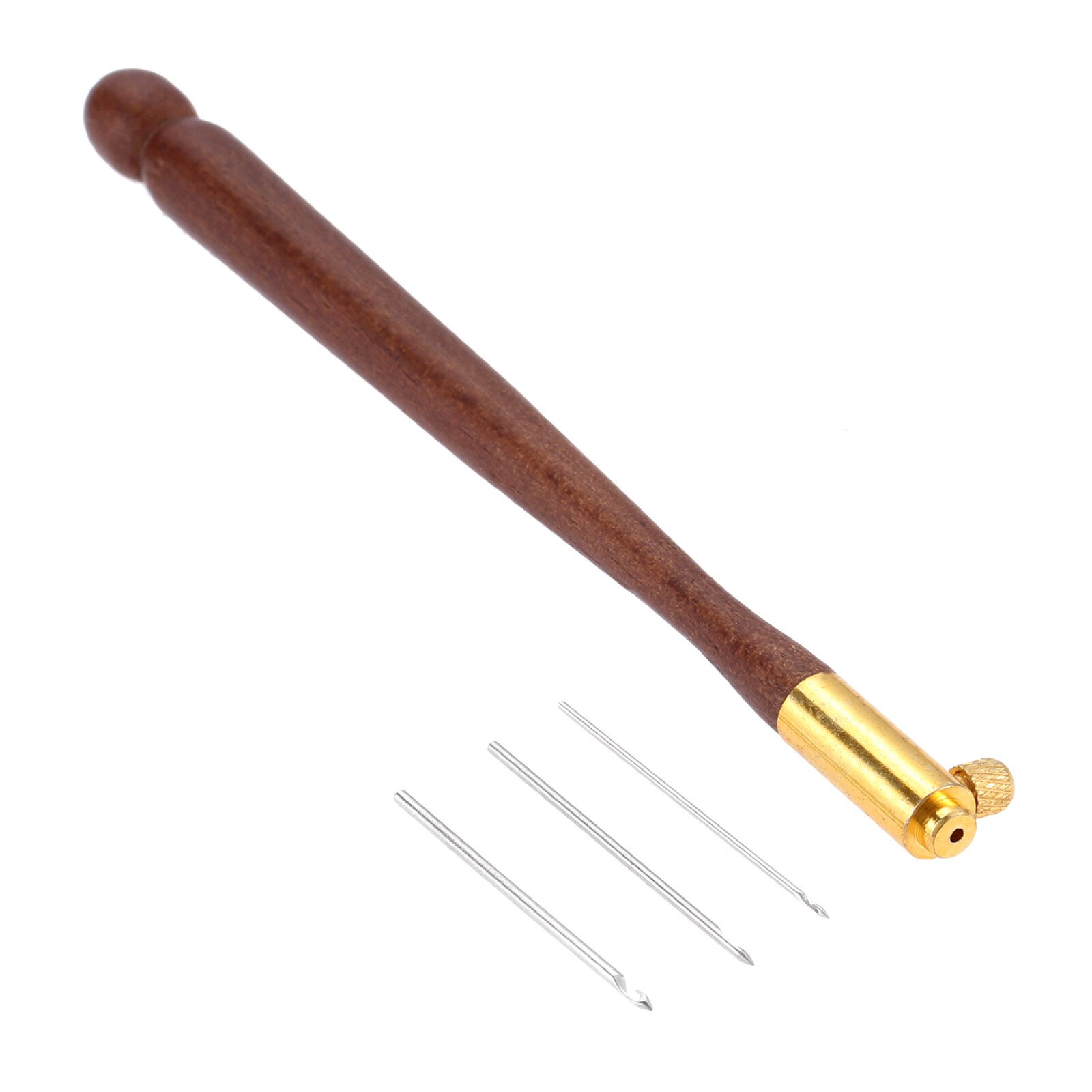 Stickerei-Häkelnadel Set - 3 Nadeln Für Perlen Und Pailletten Auf Stoff