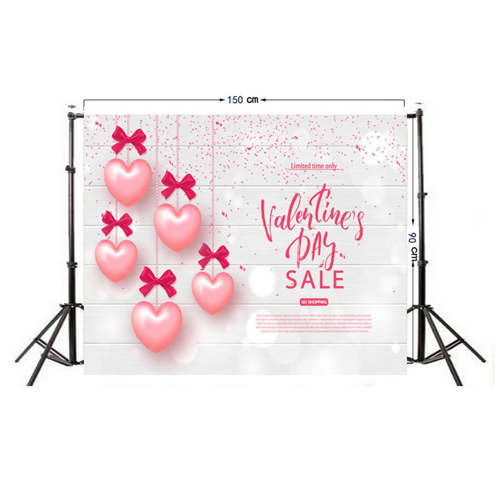 Wall studio valentines baggrund prop skærm foto baggrund ikke-falmende bord kunst klud fest dekorativt tilbehør: -en