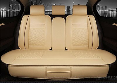 only car rear seat covers For Volkswagen vw passat polo golf tiguan jetta touran touareg bora Sagitar Magotan Teramont styling: rear seat beige