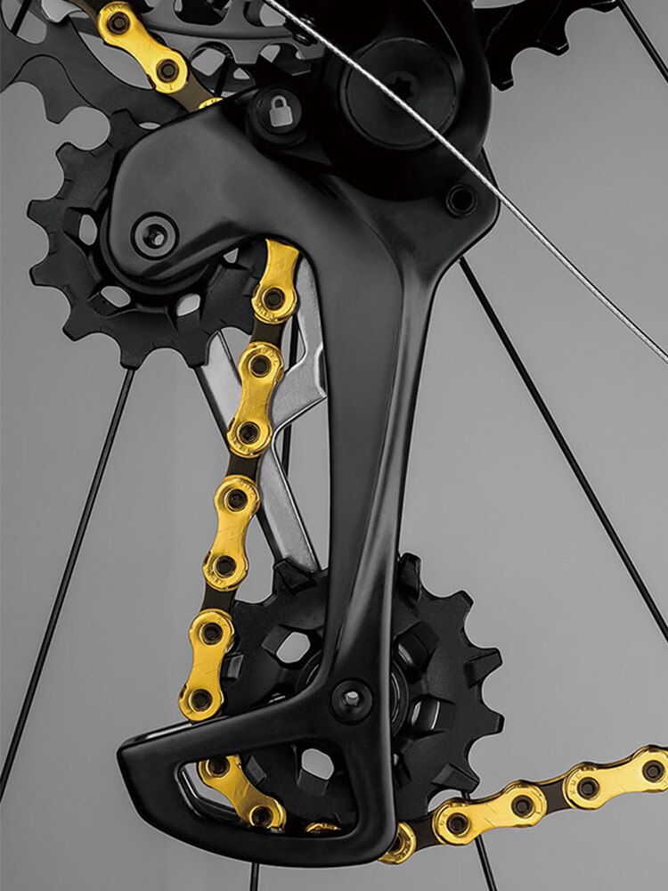 KMC Bicycle Chain 12-speed SHIMANO System High Rigidity Strong Fit Double X Bridge Mountain Road Bike Variable Speed Bike Chain