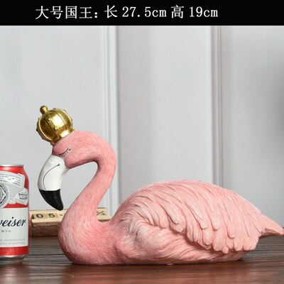 Nuevo creativo flamingo coche decoración interiør pastel decoración de casa modelo de inyección de: Konge 3