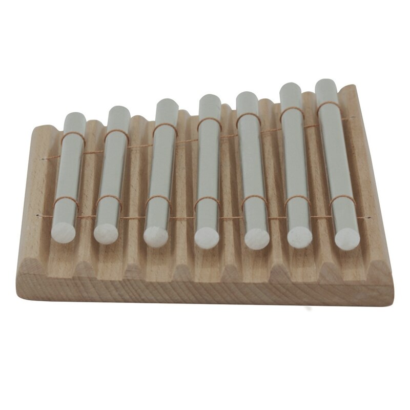 Wind Chimes Learning Instrument Chime Percussion Chime Wind Bell 7-Tone Chimes Educational Instrument with Mallet Percussion