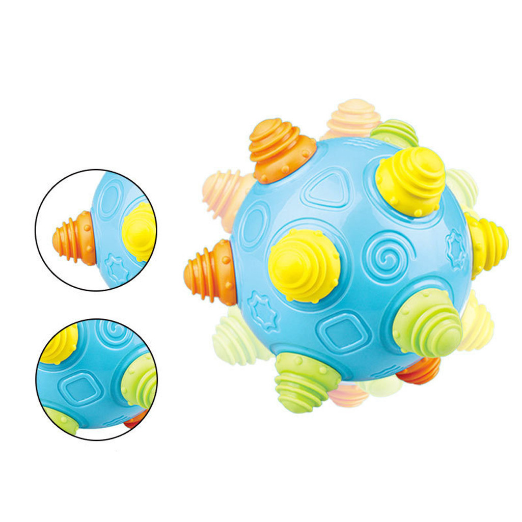 Baby Muziek Schudden Dansen Bal Speelgoed Gratis Stuiterende Zintuiglijke Developmental Bal speelgoed voor kinderen zabawka juguete bateria infantil